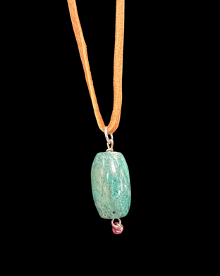 amazonite w/ruby